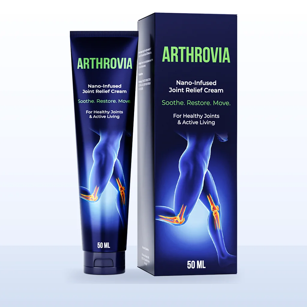Arthrovia creme para as articulações, bisnaga de 50 ml com caixa